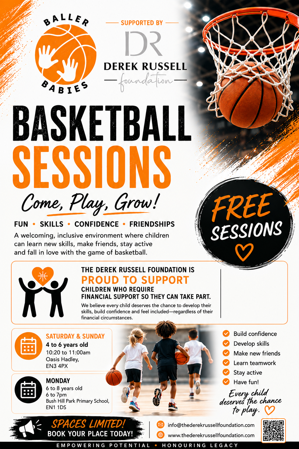 Free Basketball Sessions